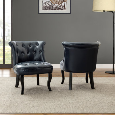Ensemble de 2 chaises d'appoint Alexnadra
