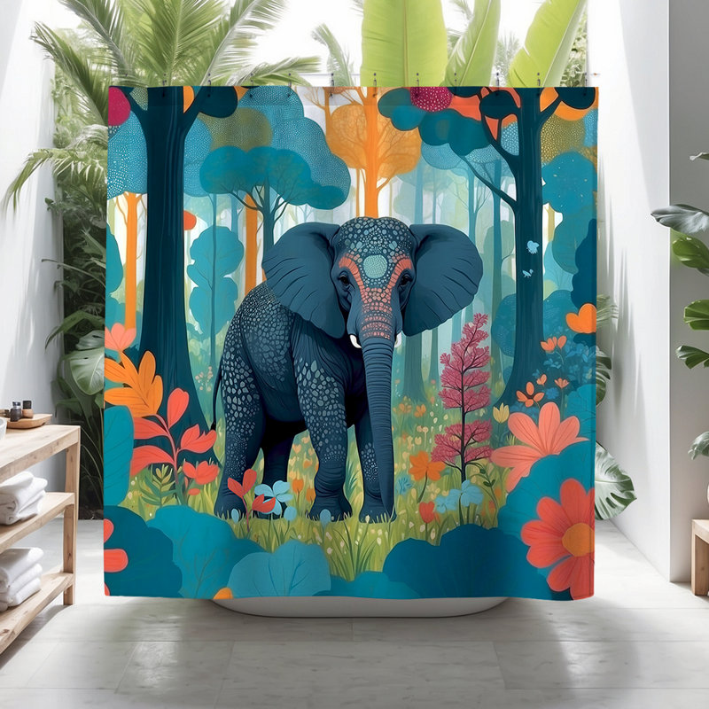 Floral Shower Curtain