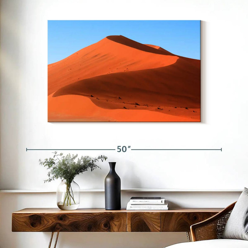 Dune de sable de la Namibie, H 26 po x l 39 po