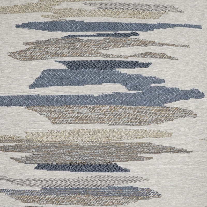 Coussin décoratif Chadsford, Bleu, Traversin H 14 po x l 42 po