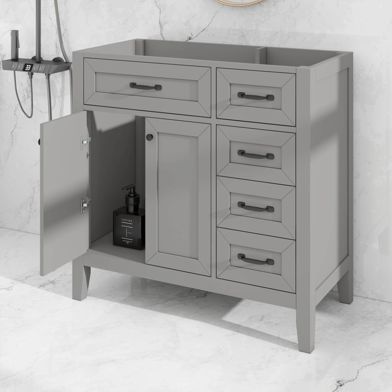 36" Bathroom Vanity Without Sink