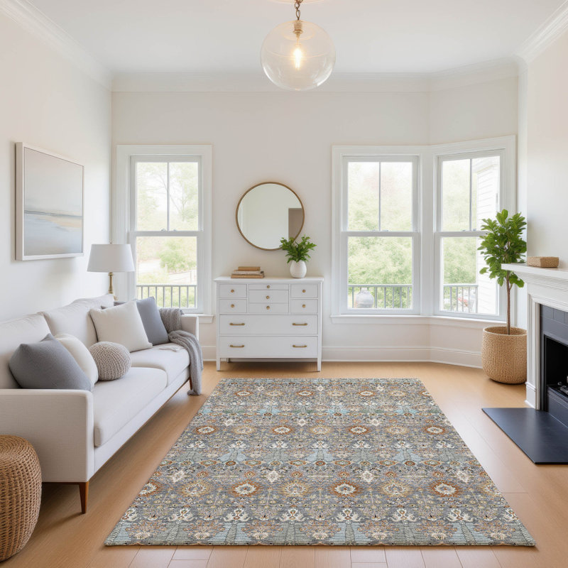 Tapis de qualité supérieure lavable à la machine Mayfield AMF2251 Global, Gris, 10 pi x 14 pi