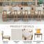 Ensemble de table de cuisine ovale à double piédestal-223772546-223772544-221402299