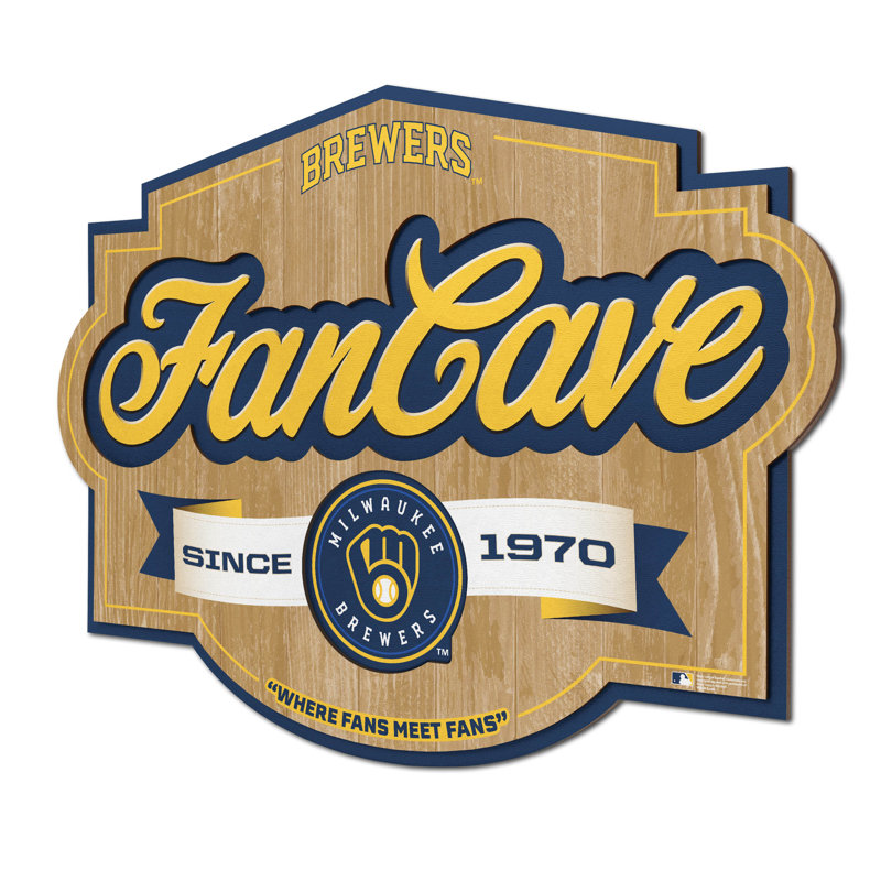 Wall Decor, MLB Milwaukee Brewers