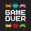 Art encadré sur toile tendue par Trinx McCully, Jennifer: Game Over-861027485