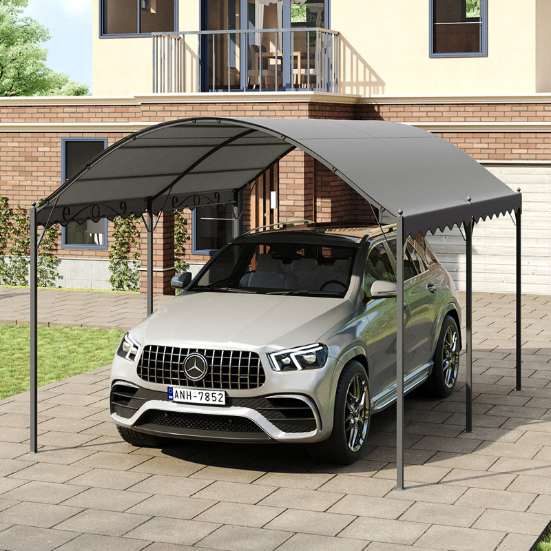 Rumill Metal Pergola, 260cm H x 400cm W x 300cm D