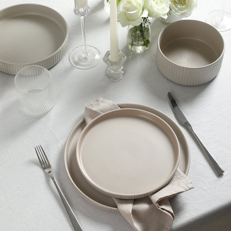 Service de table 32 pièces Stone Lain Haven, Beige