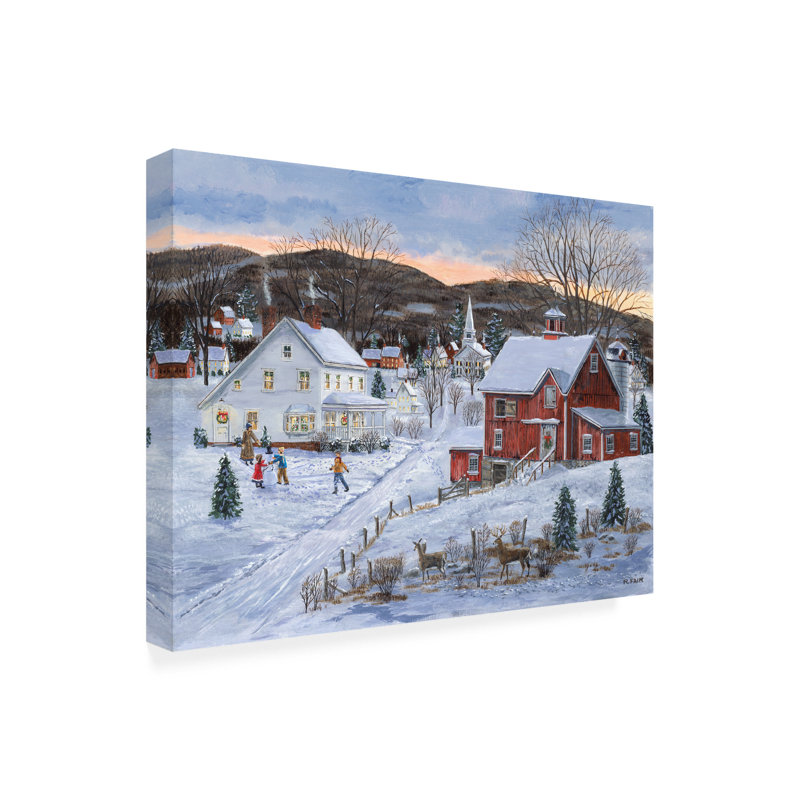 Balone Christmas Presence, reproduction d'art sur toile, H 14 po x l 19 po x P 2 po