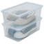 Paquet de 6 bacs de rangement empilables Rebrilliant