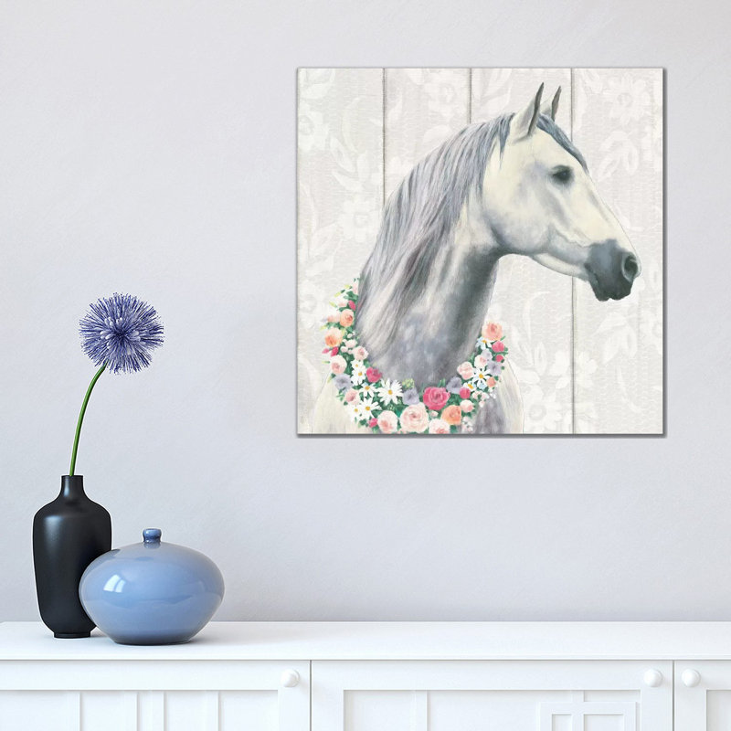 Spirit Stallion I by James Wiens - Wrapped Canvas Print, 45.72 cm H x 45.72 cm W