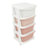 4 Drawer Storage Drawer with Wheels-5248881