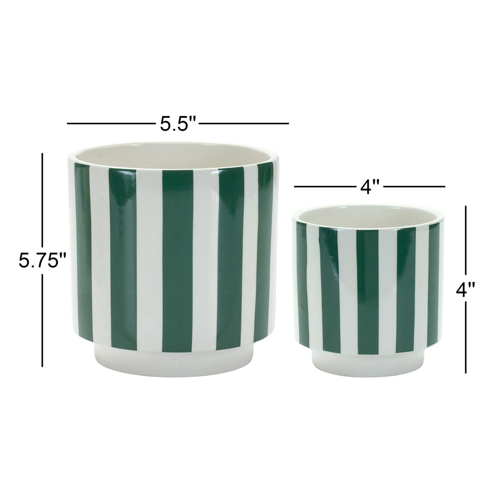 Koregan Ceramic Pot Planter - Set of 2