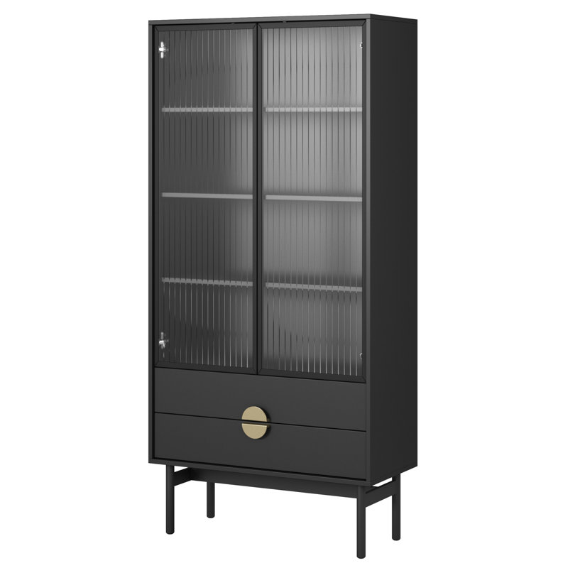 Boarisch Display Cabinet, Black