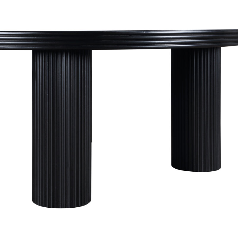 Table basse Curet, Noir