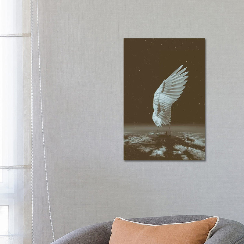 Sail Away Angel Wing by Soaring Anchor Designs - Wrapped Canvas Print, 66.04 cm H x 45.72 cm W