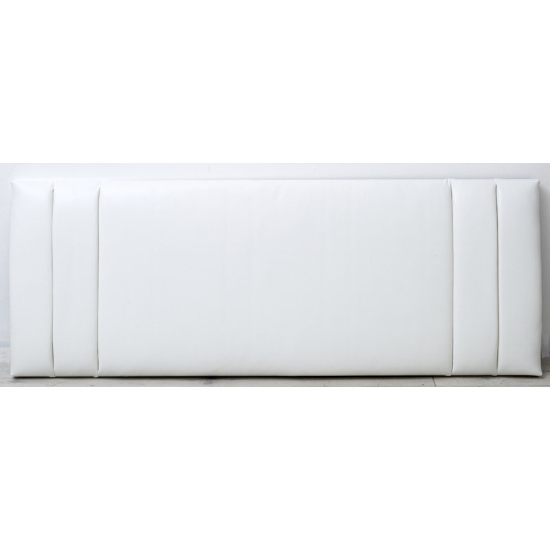 Caoife Upholstered Headboard, Small Double (4'), Pure White