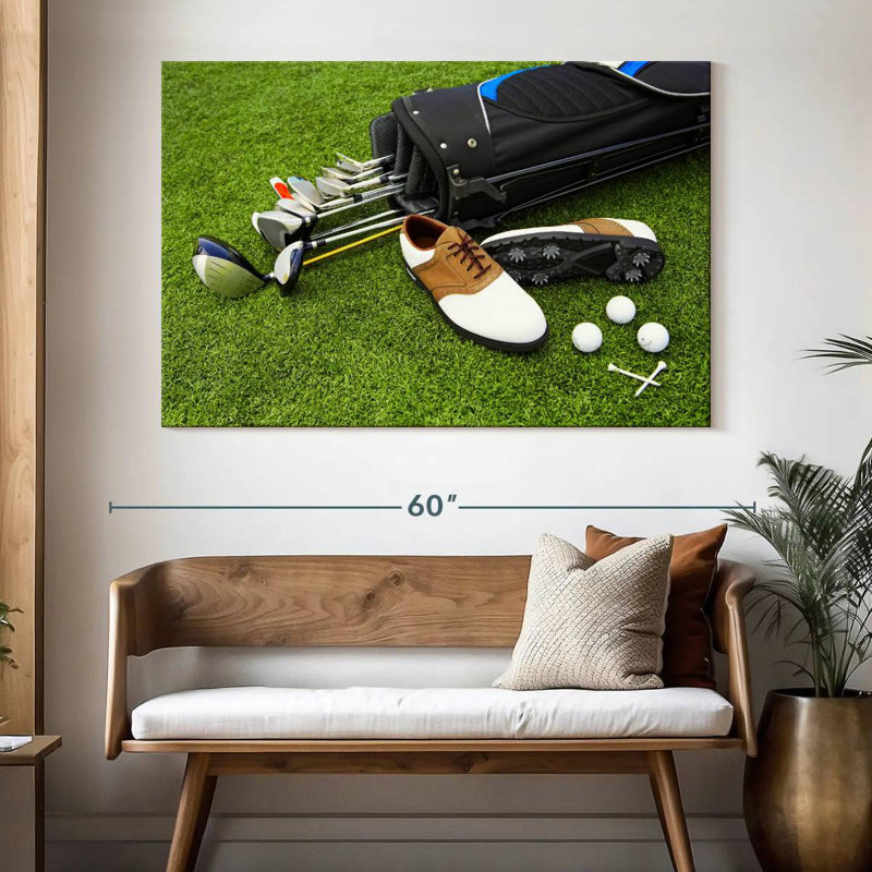 Golf Gear Set, 34" H x 51" W
