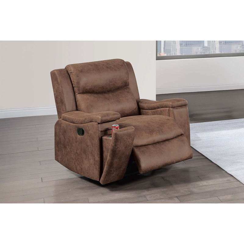 Fauteuil inclinable Melvyn, Noyer