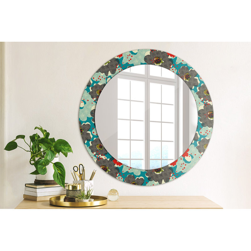 Huldar Glass Flat Wall Mirror