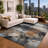 Machine Washable Indoor/Outdoor Chantille ACN2881 Abstract Rug-81435918-81435916