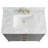 Marlesa 36 " W Freestanding Standard Free Standing Single Double Single Vanity Bathroom Vanity With Carrara Marble Top-1350138318