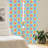 Geometric Semi-Sheer Rod Pocket Curtain Panels-441537617