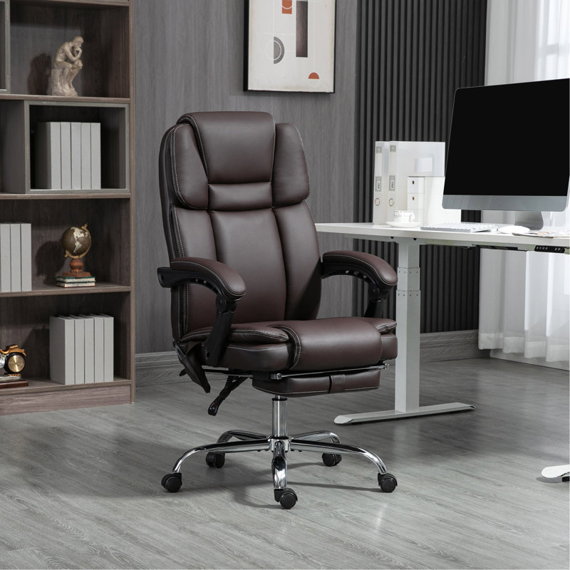 Fauteuil de bureau Vinsetto, Brun
