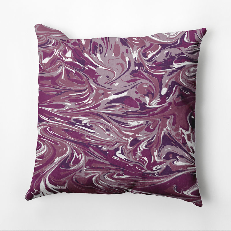 Housse et insert de coussin Mélange, Violet, H 16 po x l 16 po