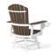 Chaise pivotante Featherstone Adirondack, blanc-130678693