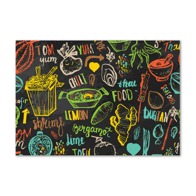 Thai Food - Wrapped Canvas Print