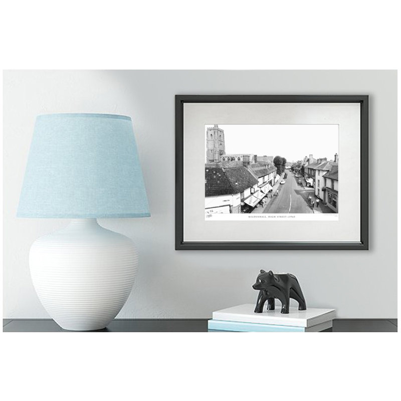 Mildenhall, High Street C1960 by Francis Frith - Single Picture Frame Print, 45cm H x 60cm W x 2.3cm D