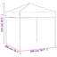 Anaberta 1.95m x 1.95m Steel Party Tent-1849013340-1849013343