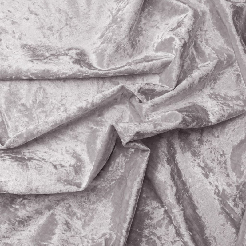 Ritz Velvet Fabric, Sterling
