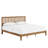 Malinda Mission Style King Panel Bed-1144734000