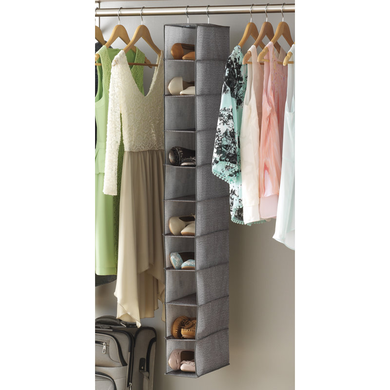 10 Pair Hanging Shoe Organizer