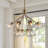 Modern 12-light Bubble Glass Chandelier-1495264799