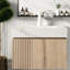 Meuble-lavabo moderne (doit inclure le meuble-lavabo et le lavabo), 24 po de rangement en bois