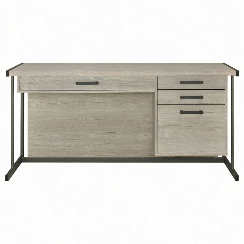 Bureau de bureau traîneau Brisley and Gunmetal