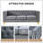 Joretha 80.5'' Velvet Sofa-1309619574