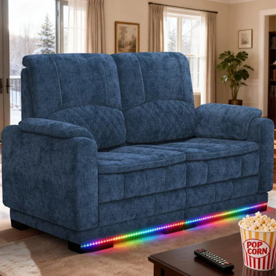 Modular Sectional Sofa Couches for Living Room, Comfortable Boneless Cloud Couch, Modern Loveseat Sofa Cozy Deep Seat Sofa, Collapse Prevention Reinforcement Easy