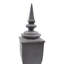 Statue urne carré 5x5x19.5 "Finial