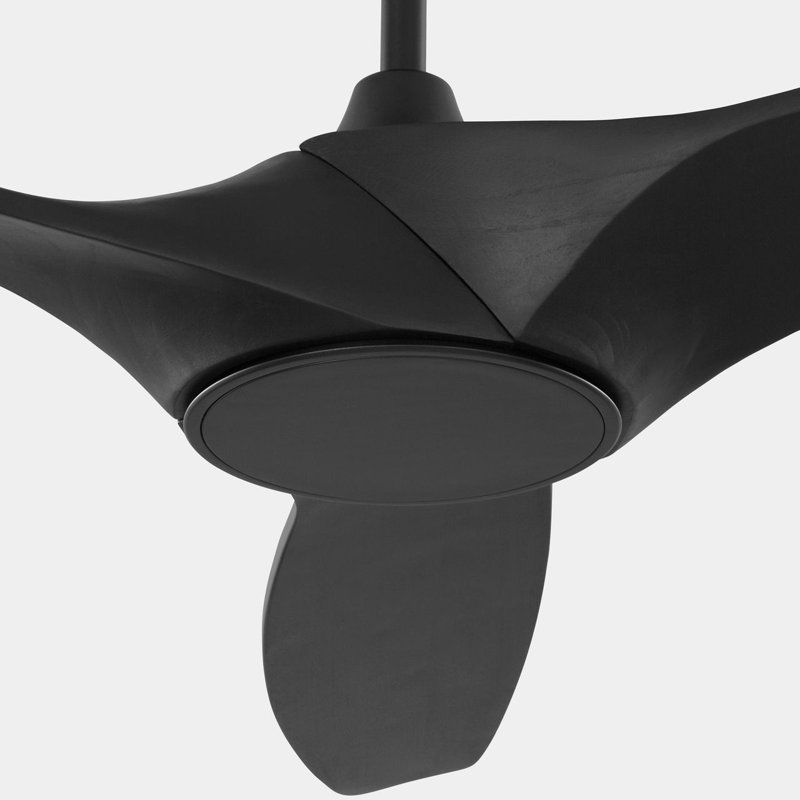 Ventilateur de plafond intelligent Selen, Nuit noire, Nuit noire, 60 po de largeur