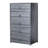 Adame 2 Piece Steel Bedroom Set