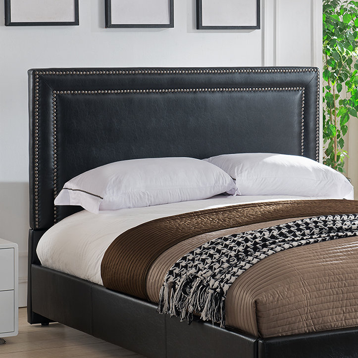 Tête de lit tapissier Kharbanda, Double/grand, Taupe