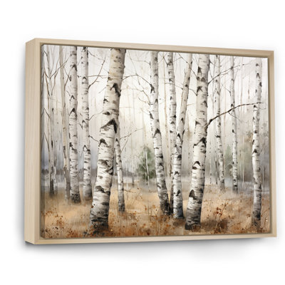 Minimalism Tree Birchs Breath II - Tree Birch Wall Art