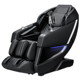 Zero Gravity Full Body Massage Chair, New SL Track, Support AI Voice Control of 6 Massage Modes, with Heating, LED Atmosphere Light and Control Display