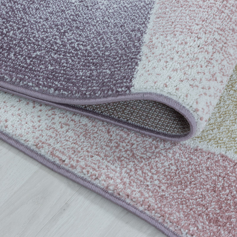 Eustache Solid Colour Flatweave Area Rug, Rectangle 160 x 230cm