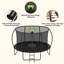 Trampolines récréatives avec panier et basketball de 8 pi Funseek-130376314
