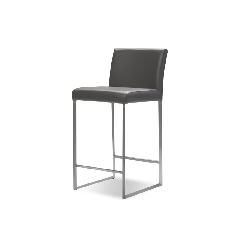 Tabouret de comptoir 26 po , Gris