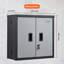 Armoire murale pliable, armoire de garage en métal, petite armoire murale 26 po, capacité de chargement de 240 lb, tablette réglable